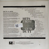 O.P. Nayyar, S.D. Burman - Hits from Guru Dutt (Vinyl)